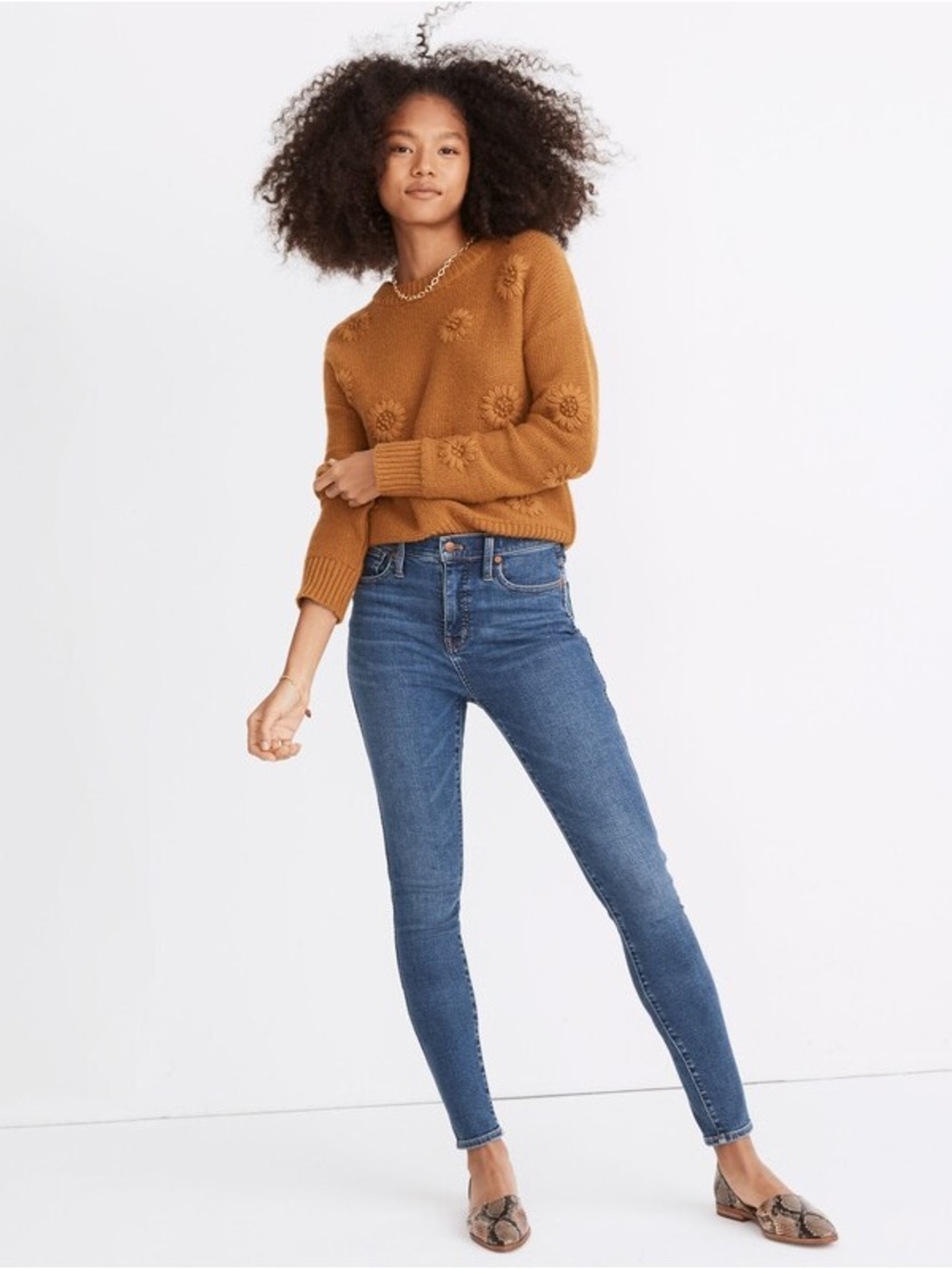 Madewell 10" High-Rise Skinny Jeans in Wendover Wash: TENCEL Denim Edition